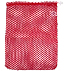 Drawstring Mesh Bag Red